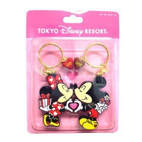 Amazon.co.jp: ミッキーマウス＆ ミニーマウス ペアキーチェーン