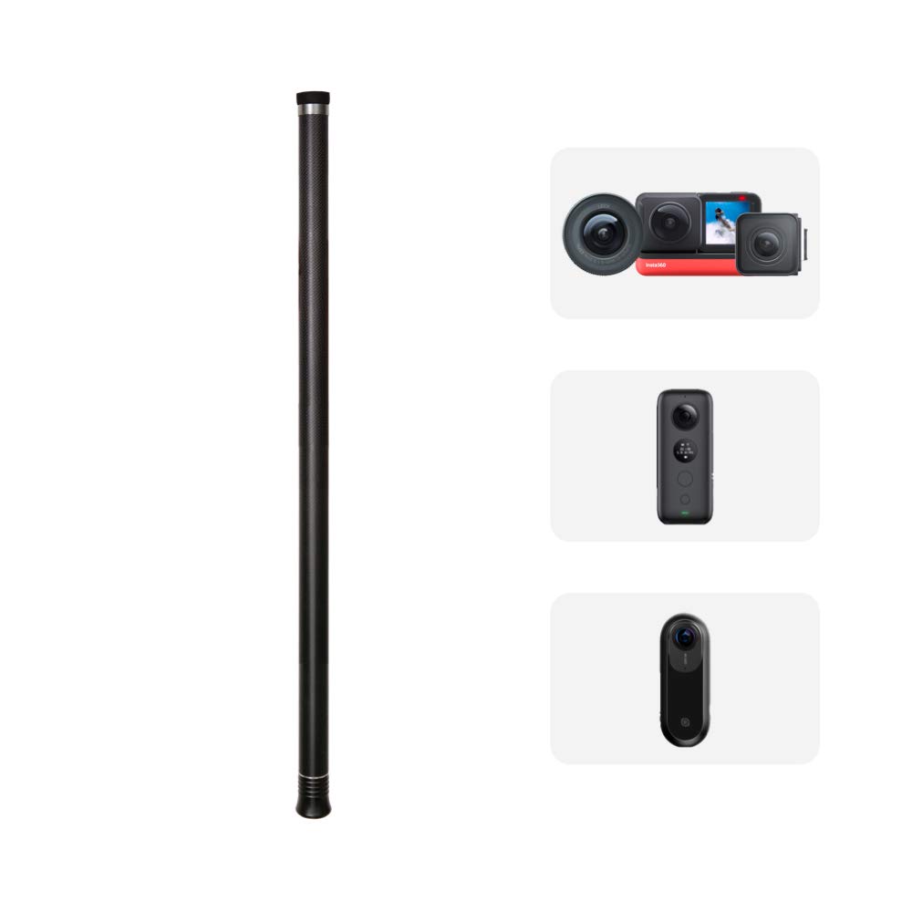 Amazon | Insta360 自撮り棒(3m) 超長い自撮り棒 カーボン製 | 自撮り