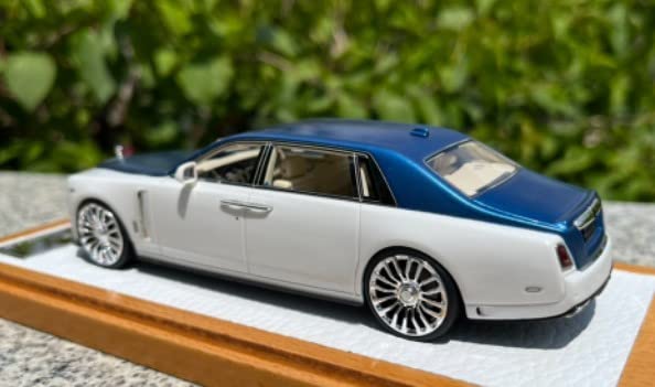 Amazon | Mansory 1/43 ロールスロイス ファントム Ⅷ 白/青