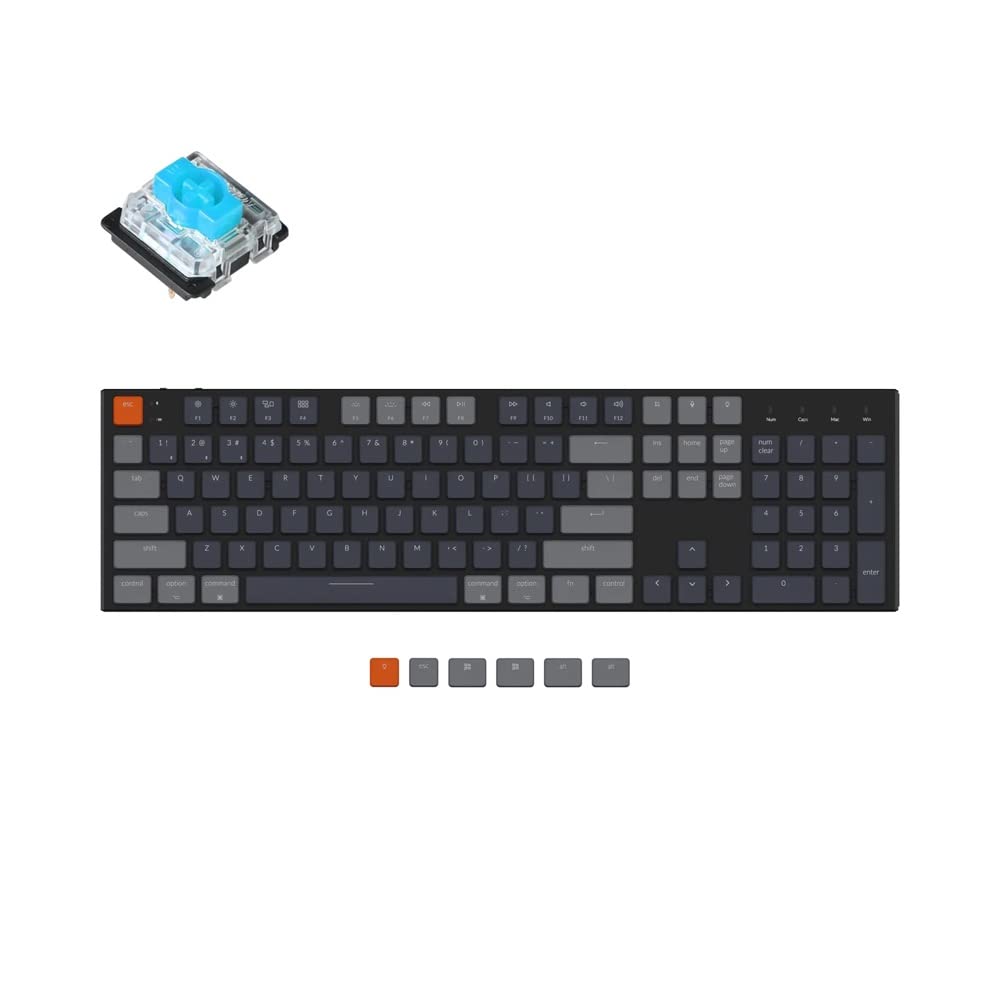 Amazon | Keychron K5 ワイヤレス・メカニカルキーボード（テンキー付