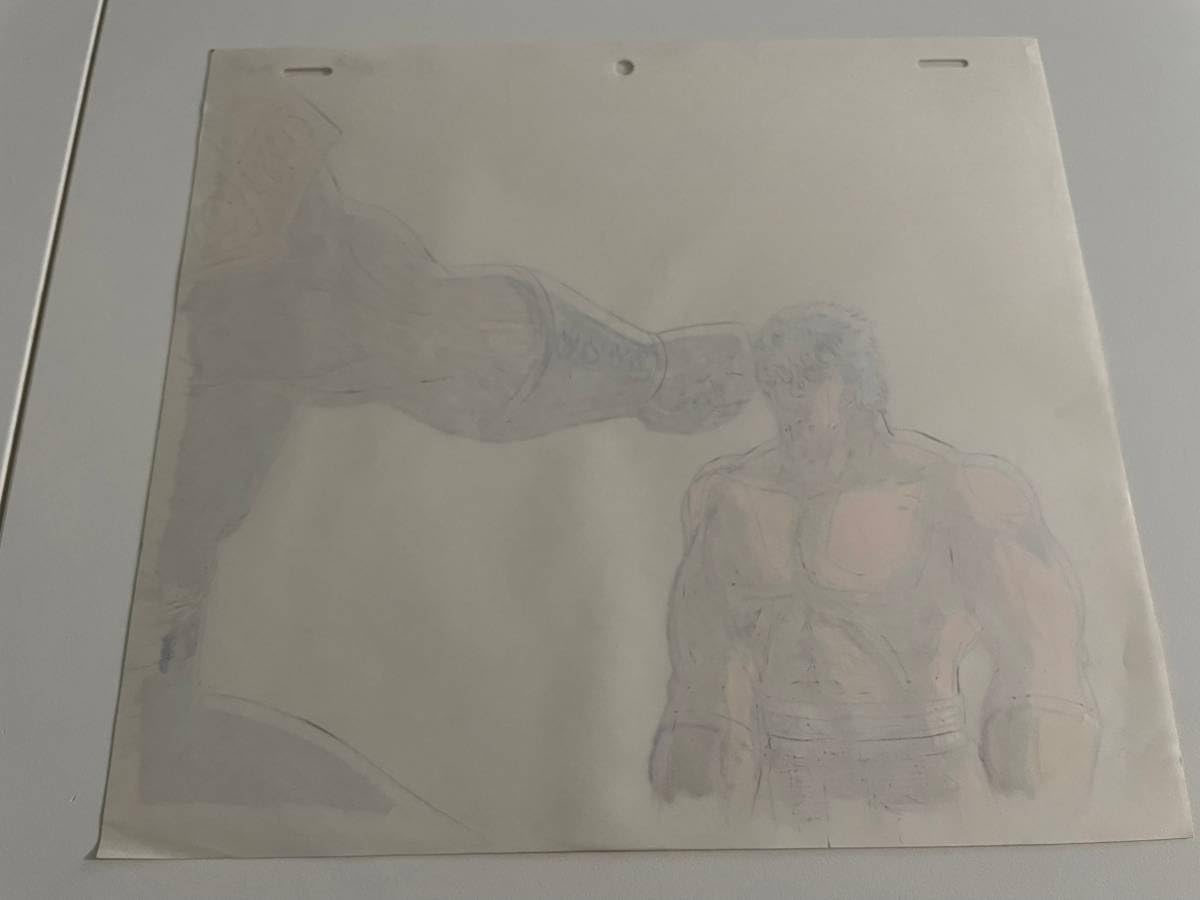 Amazon.co.jp: 北斗の拳 ラオウvs南斗五車星 雲のジュウザ セル画+動画