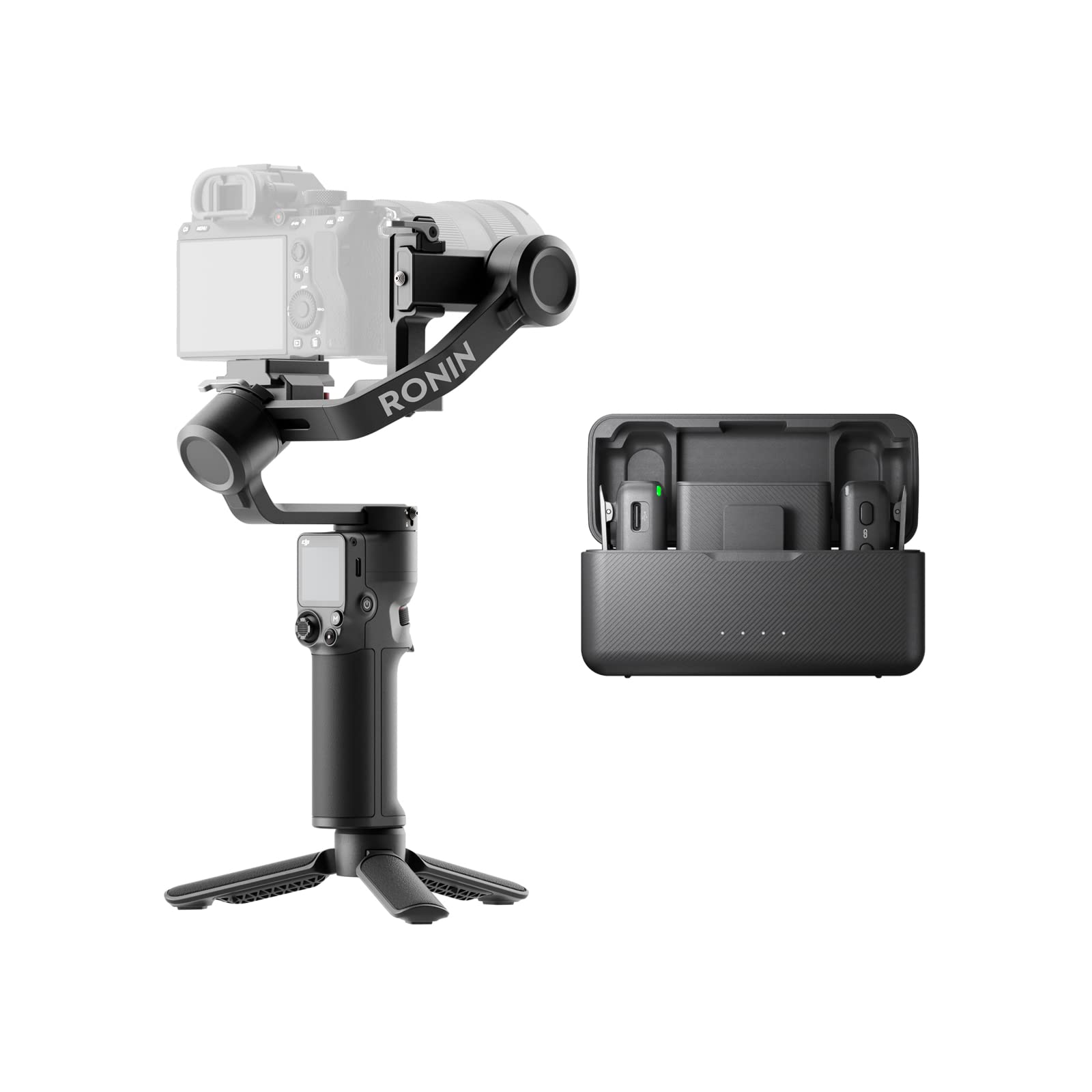 Amazon.com : DJI RS 3 Mini + DJI Mic (2 TX + 1 RX + Charging Case