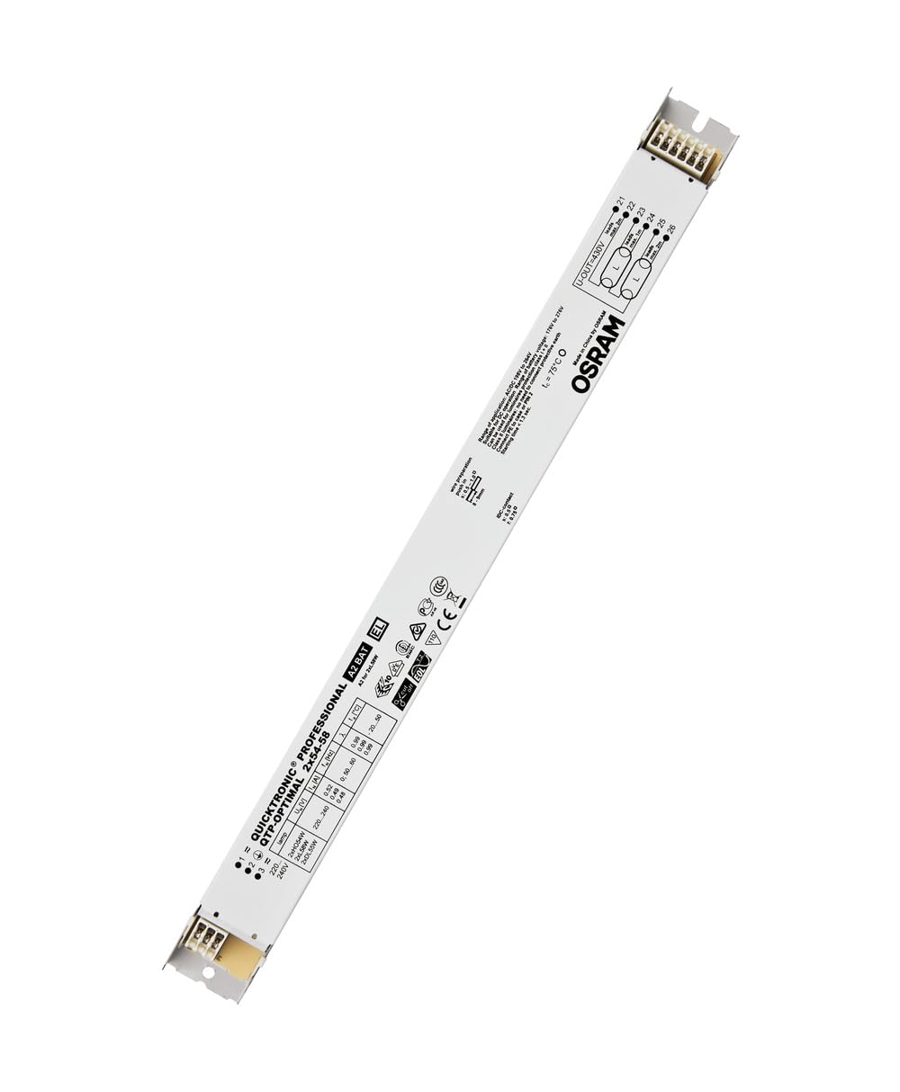 Osram 880253 - QTP-OPTIMAL 2x54-58 T5 Fluorescent Ballast - Amazon.com