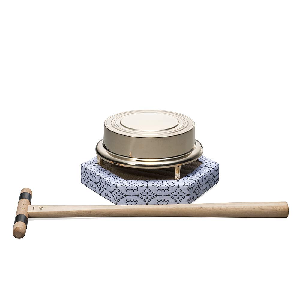 Amazon｜仏壇屋 滝田商店 鉦吾(しょうご)セット 3.5寸 鉦吾最大直径