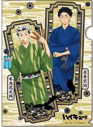 Amazon.co.jp: ハイキュー!! クリアファイル 縁日 梟谷学園 木兎 赤葦