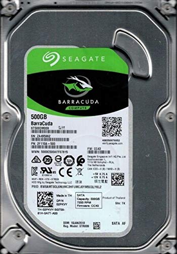 Amazon.com: Seagate Barracuda ST500DM009 500 GB Hard Drive - SATA