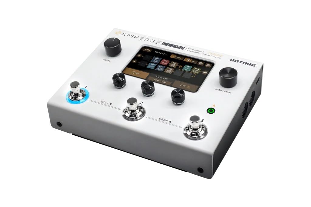 Amazon.com: HOTONE Ampero II Stomp Multi Effects Processor Pedal