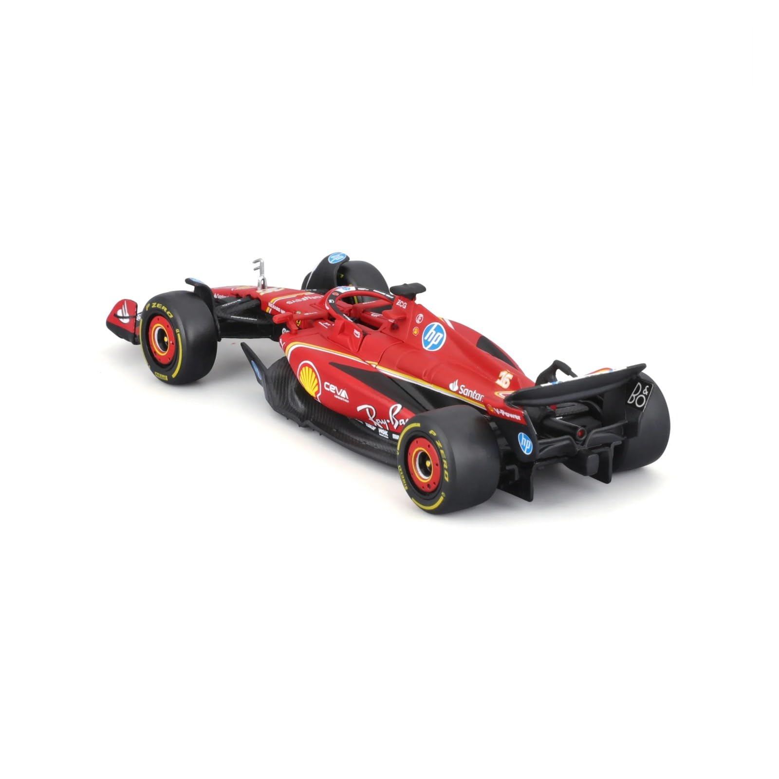 Amazon.com: HTLNUZD New 2024 1/43 F1 SF24#16 Alloy Racing Car
