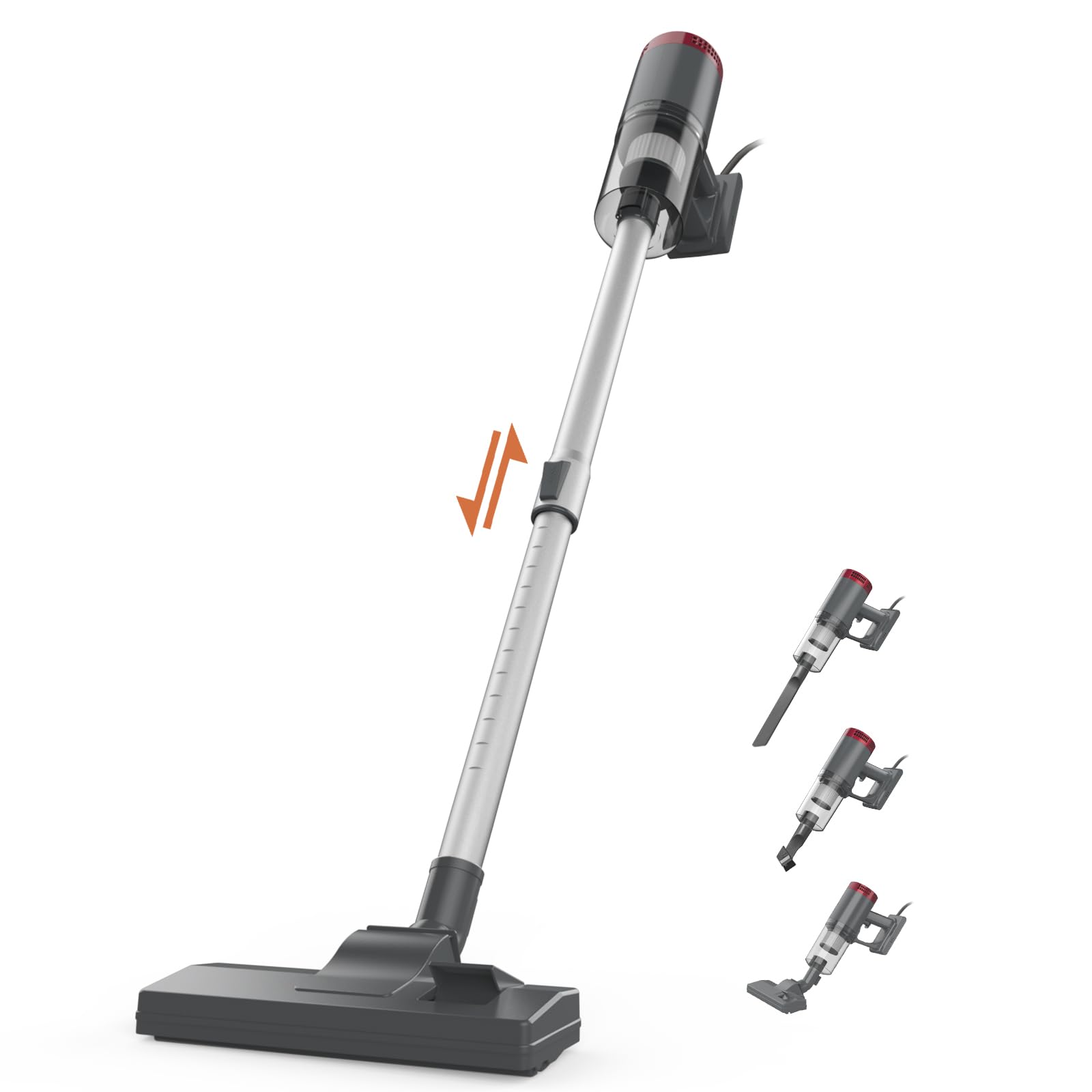 Amazon | 掃除機 コード式 38KPa COBLOB サイクロン 軽量 スティック