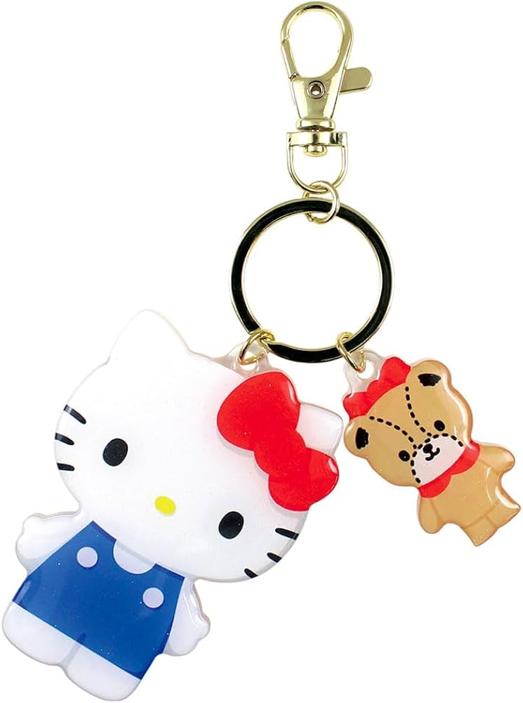 Amazon.co.jp: サンリオダイカットツインキーホルダー ハローキティ
