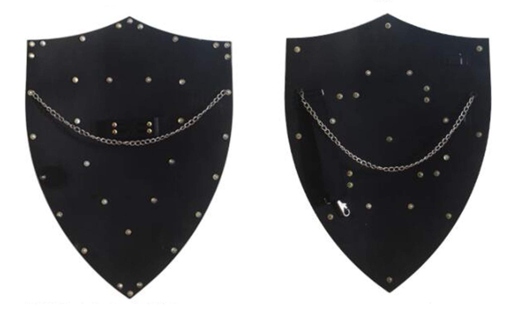 Amazon.co.jp: 中世の盾、古代ローマの金属のスパルタ盾十字軍刀と盾,A