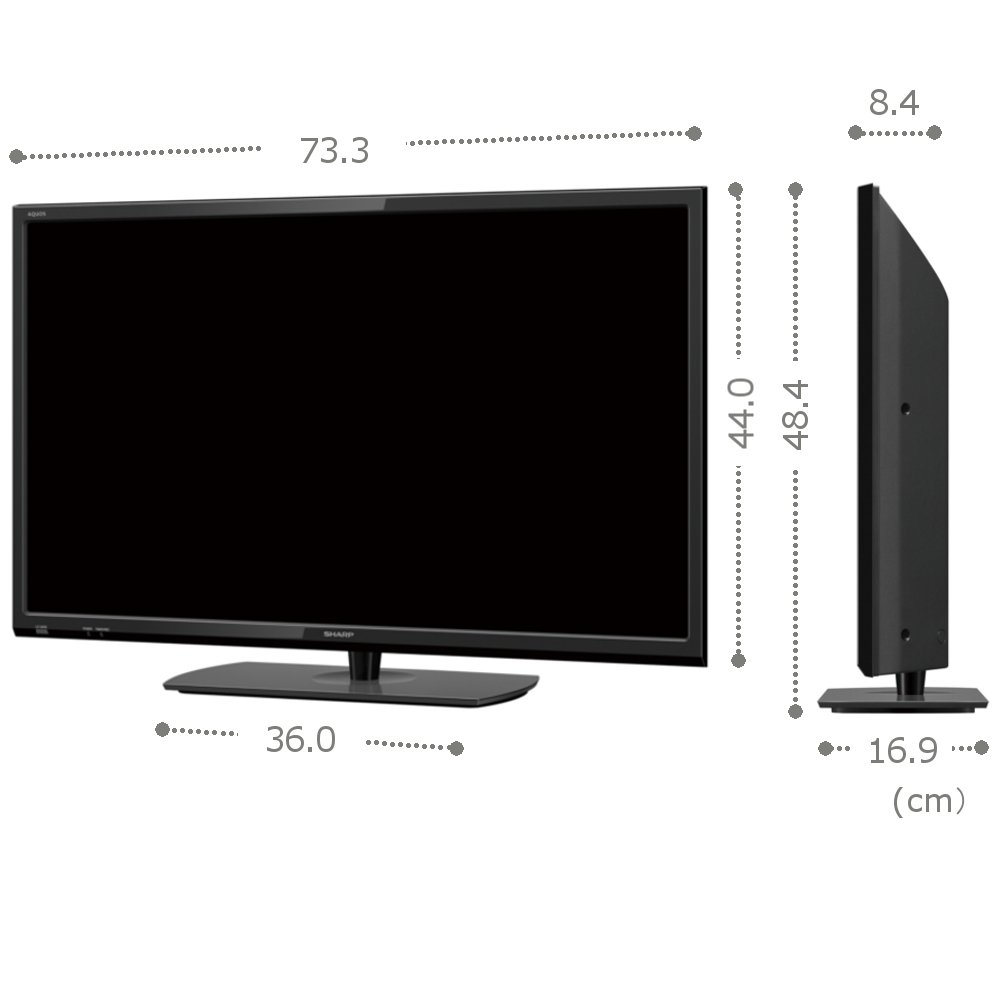 Amazon.co.jp: シャープ AQUOS 32V型 ハイビジョン 液晶テレビ LC-32S5