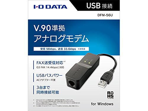 Amazon.co.jp: アイ・オー・データ I-O DATA アナログモデム/V.90準拠