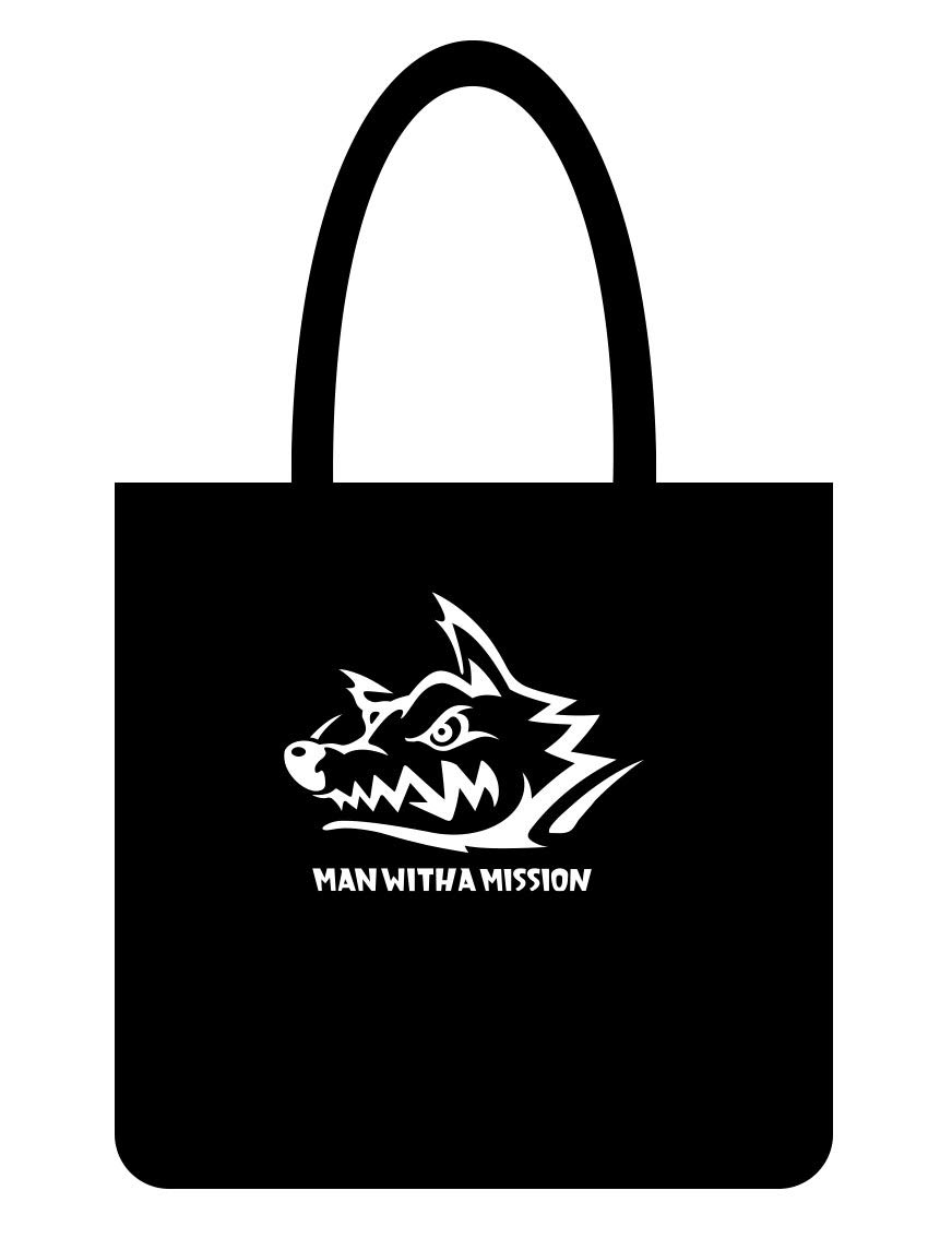 Amazon.co.jp: MAN WITH A MISSION トートバッグ 白 : ファッション