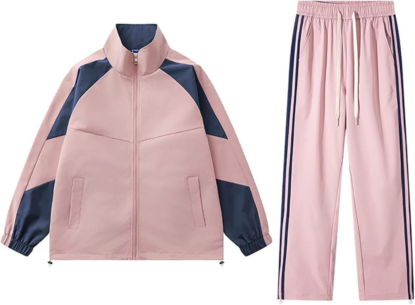 Amazon | [D.IIZOO] ジャケット セットアップ ジャージ メンズ 上下