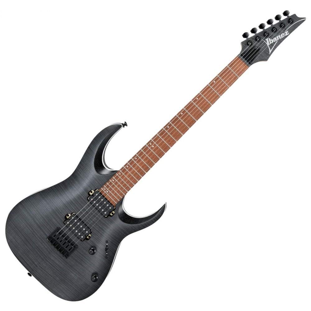 Amazon.com: Ibanez Standard RGA42FM - Transparent Gray Flat