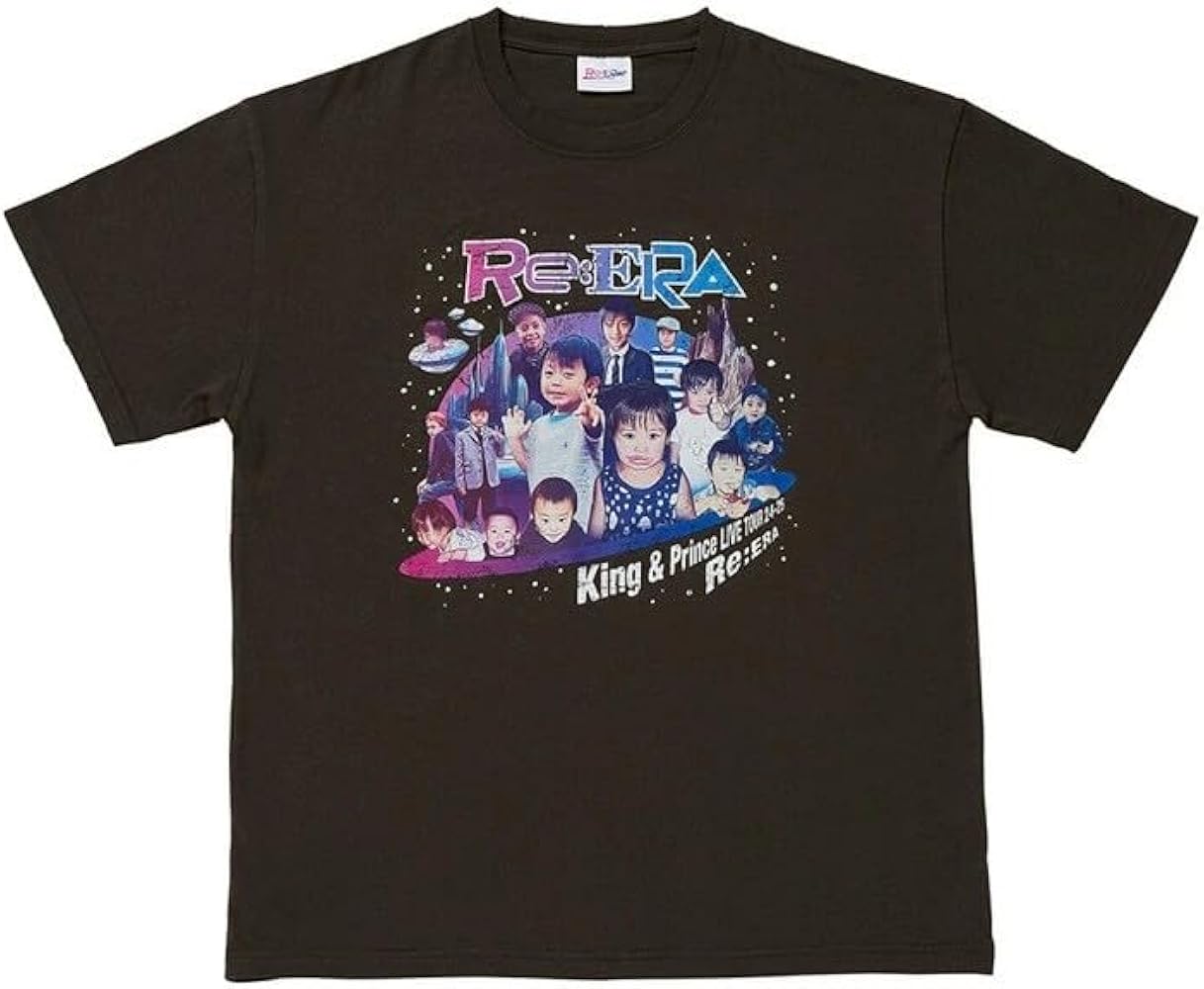 Amazon.co.jp: King & Prince Tシャツ 2024 Re:ERA LIVE TOUR 24-25
