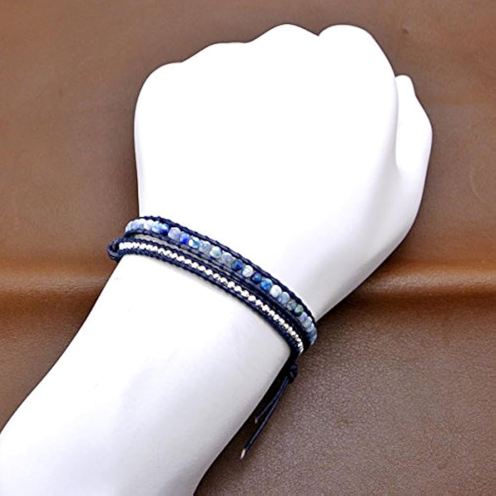 Amazon | チャンルー CHAN LUU ストーンビーズミックス 2連ラップ