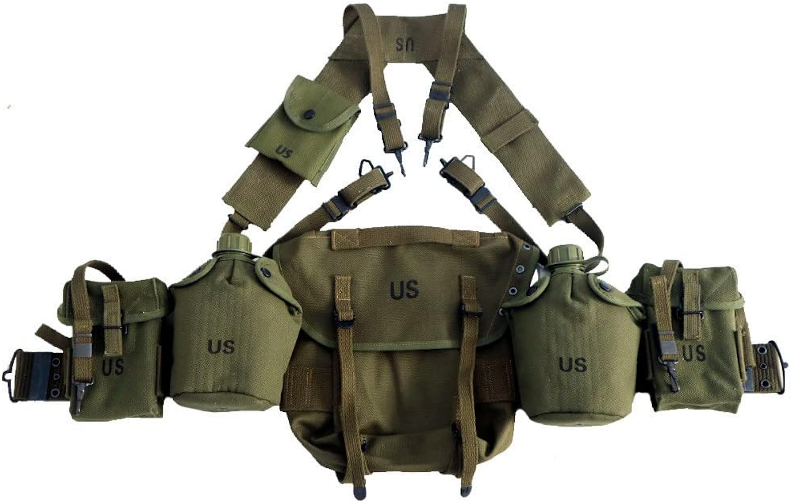 Amazon.co.jp: M1956 M1961 装備 ベトナム戦争 装備 レプリカ WW2 米軍