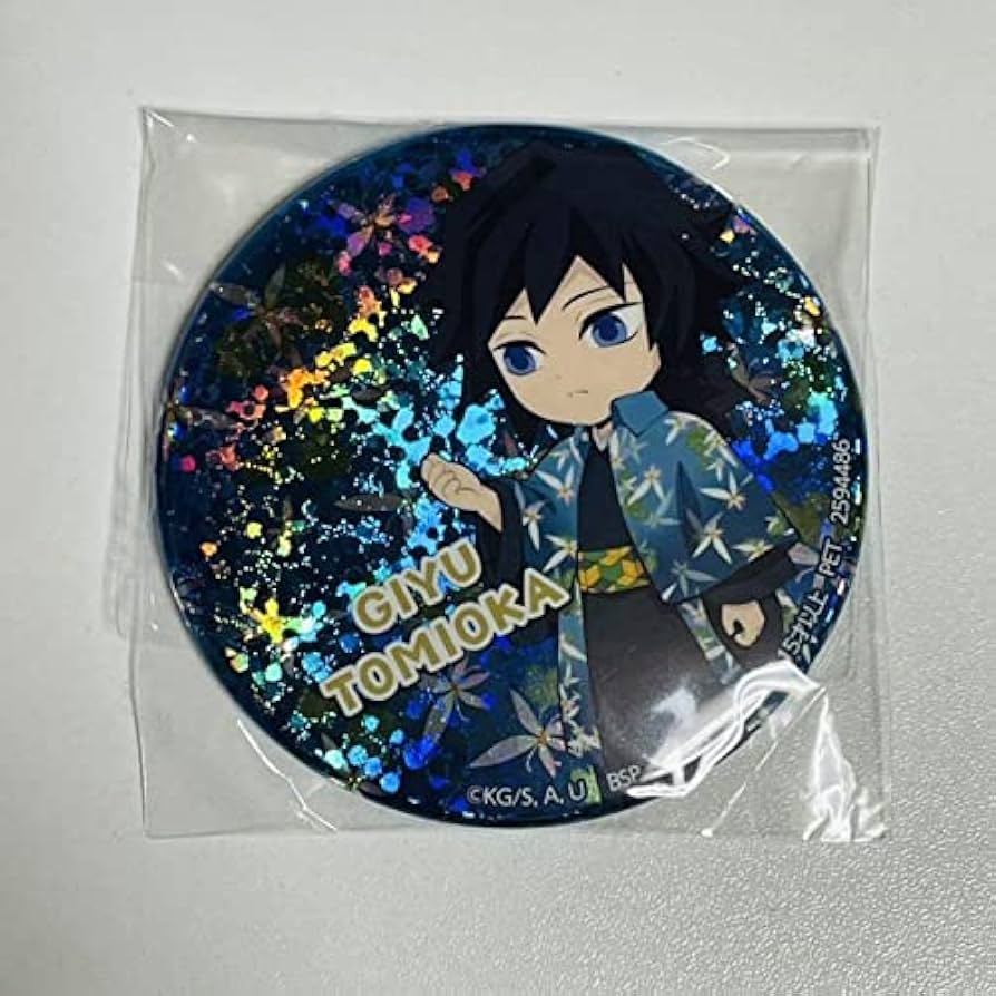 鬼滅の刃 AGF 2023 冨岡義勇 缶バッジ 鬼滅の刃 AGF2023・レリーフ