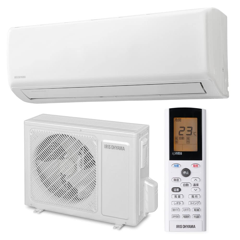 Amazon | 【冷房強化モデル】アイリスオーヤマ エアコン 6畳 ルーム