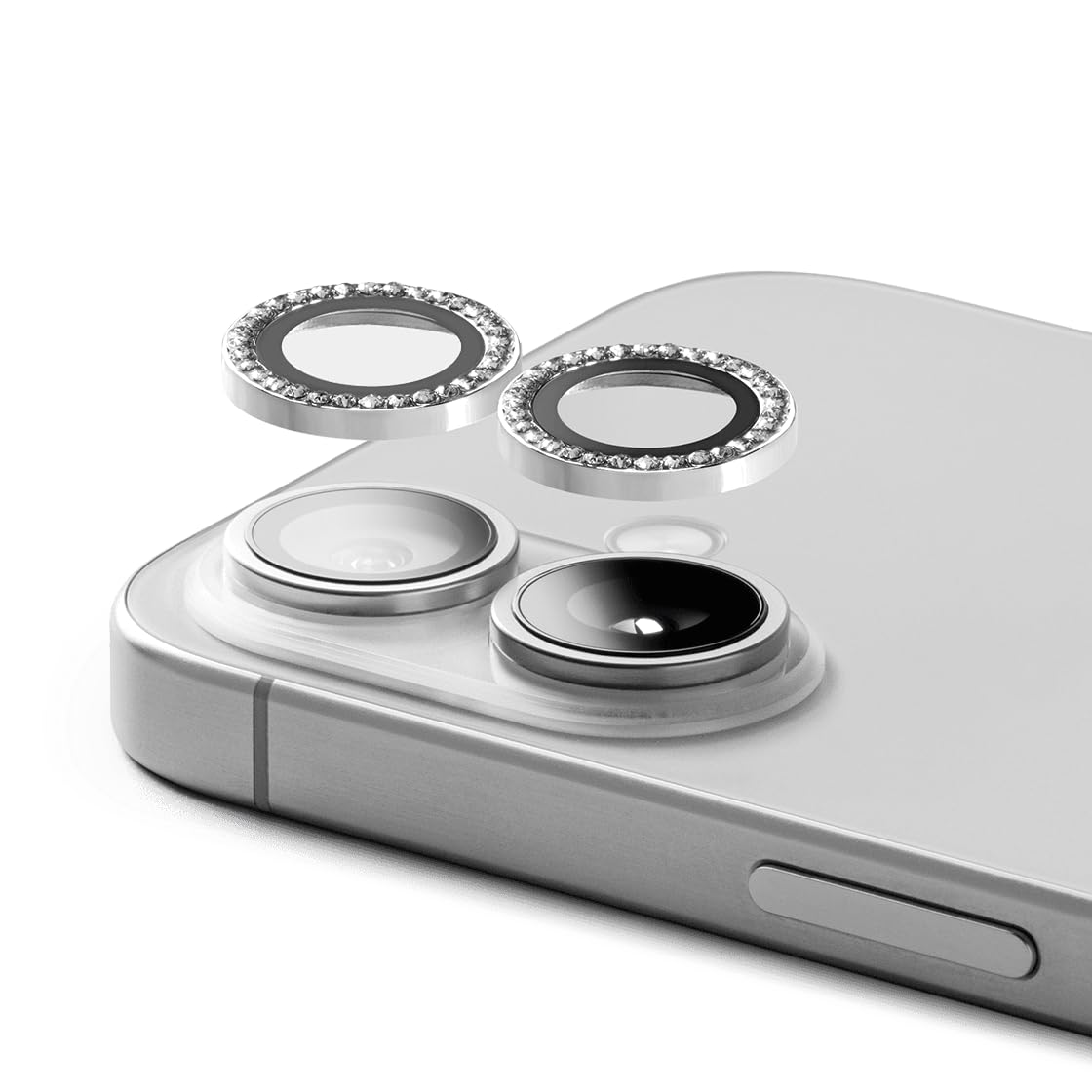 Amazon.co.jp: CASETiFY iPhone 16 & 16 Plus ラインストーン カメラ