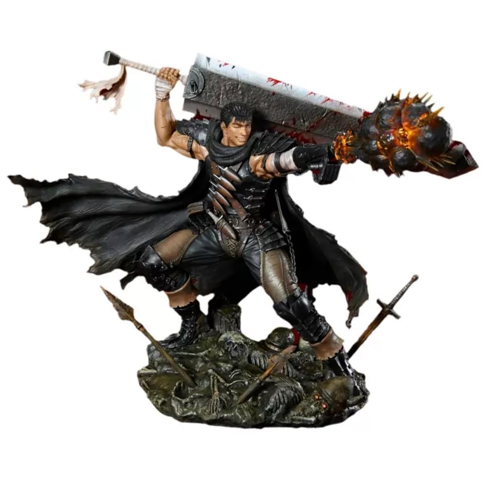 Amazon.co.jp: TVアニメ「ベルセルク」ガッツ 黒い剣士Ver. 発射起動