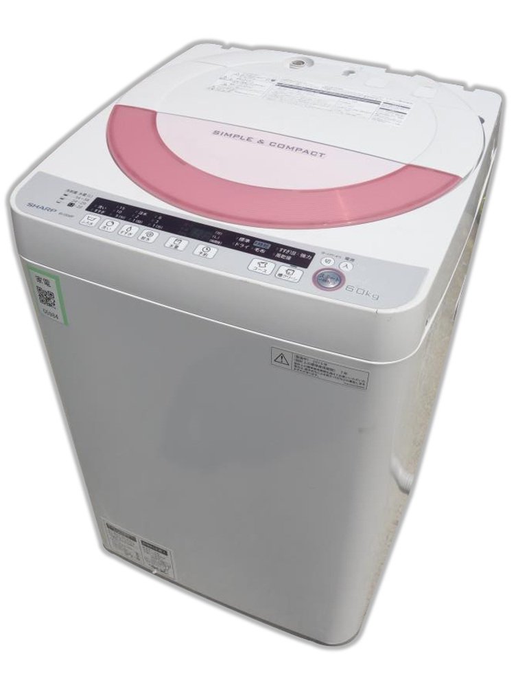 SHARP ES-GE60R 縦型洗濯機本体 SHARP ES-GE60R 縦型洗濯機本体