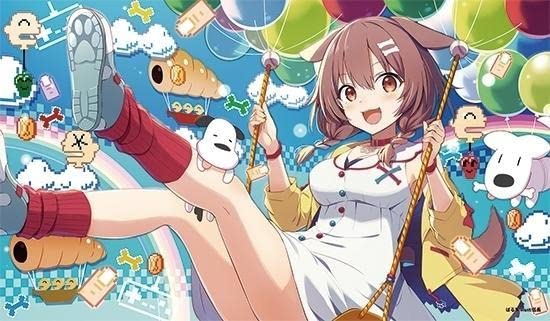 α1 ホロライブ 泥棒建設&グローブ 戌神ころね スリーブ&プレイマット