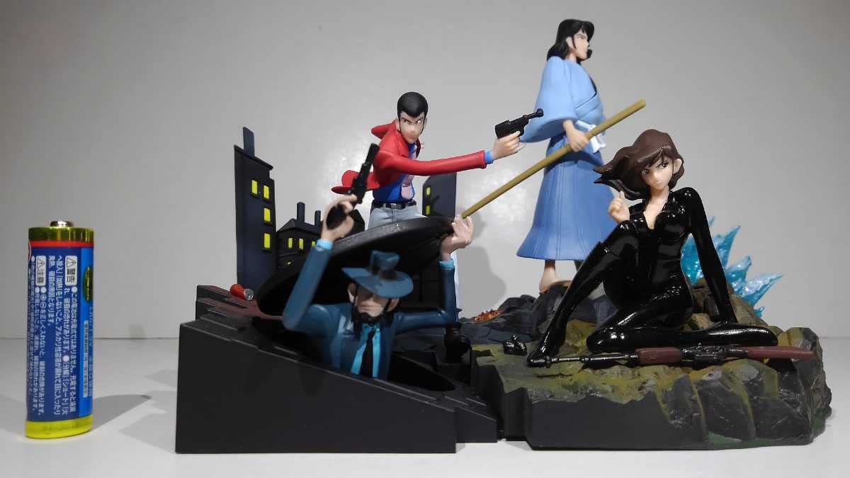 Amazon | ルパン三世ルパン一味集合 ジオラマ ヴィネット フィギュア全