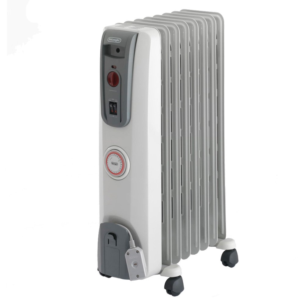 Amazon | DeLonghi オイルラジエターヒーター サーマルカットフィン8枚