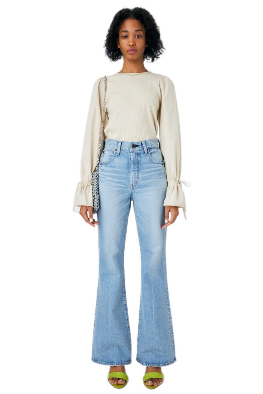 Amazon | [マウジー] MVS L/BLU FLARE 010IAA12-2921 レディース