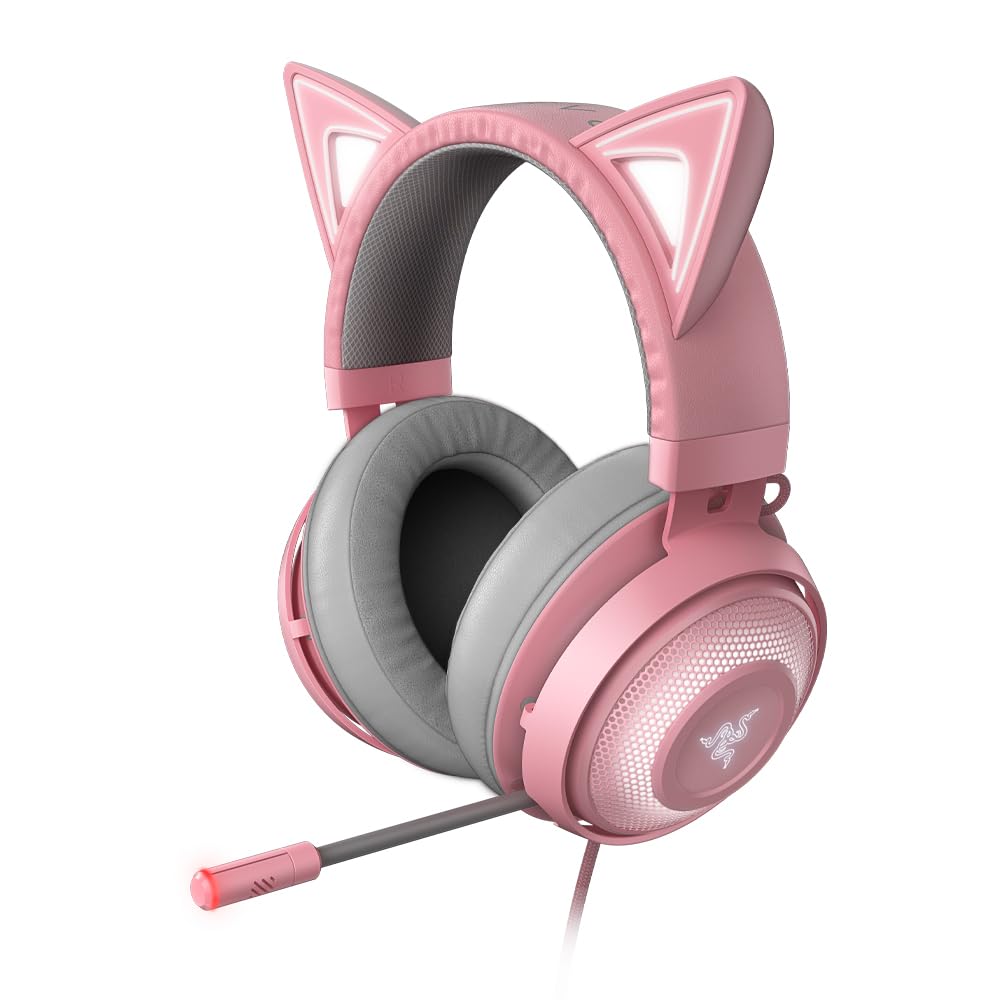 Razer Kraken Kitty - Gaming Headset (The Cat Ear Headset with RGB