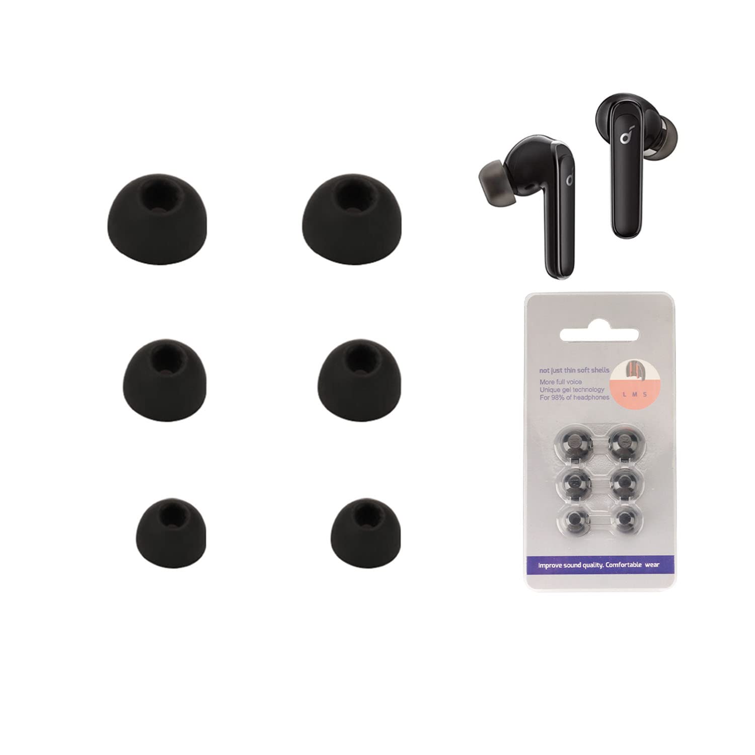 Amazon | 【NOUKAJU】 イヤーピース Anker Soundcore イヤーホン 対応