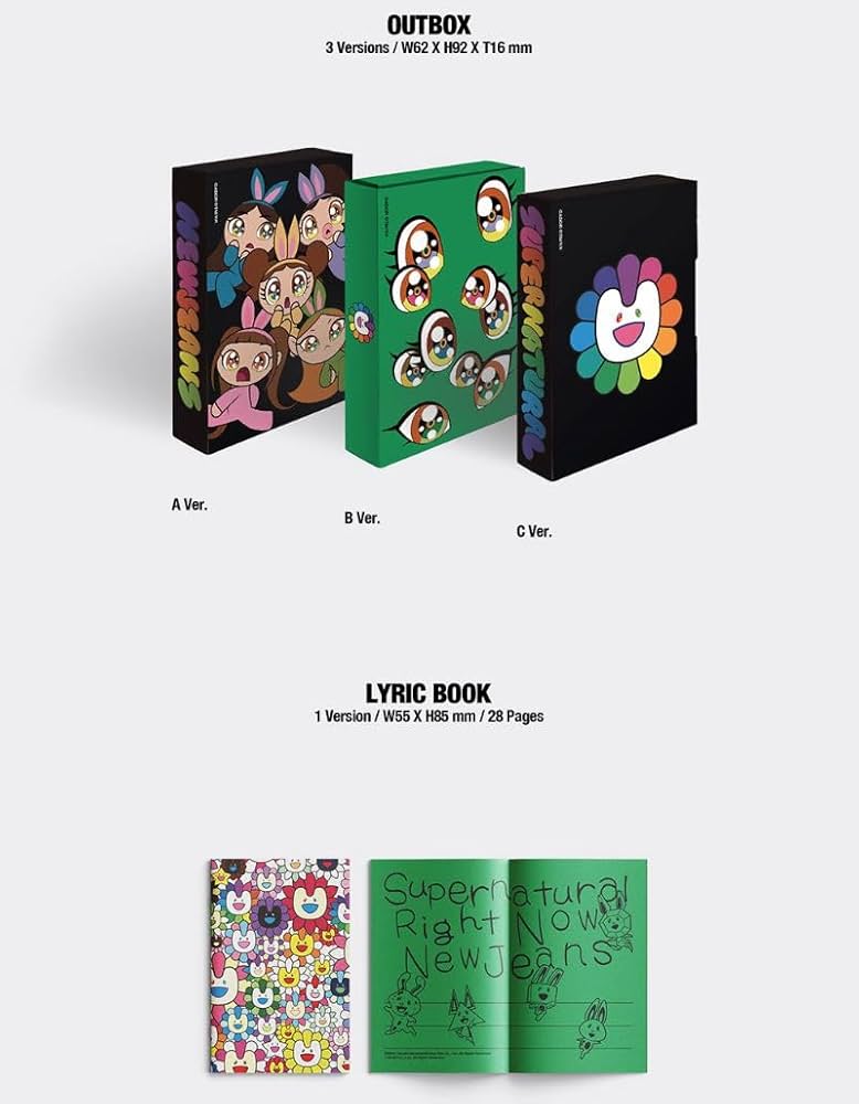 Amazon.co.jp: NewJeans SUPERNATURAL 1st日本シングルアルバム