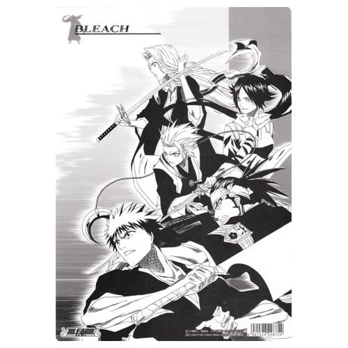 Amazon.co.jp: BLEACH-ブリーチ- 下敷き / 朽木白哉＆市丸ギン＆砕蜂