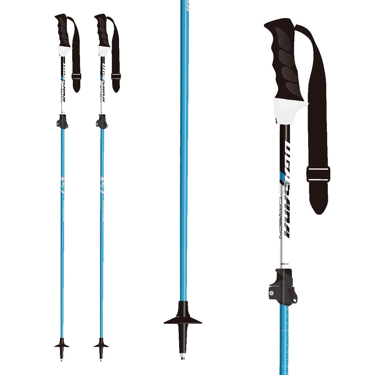 OGASAKA スキー用ポール LC-FS/BLK 95cm~120cm OGASAKA スキー用ポール