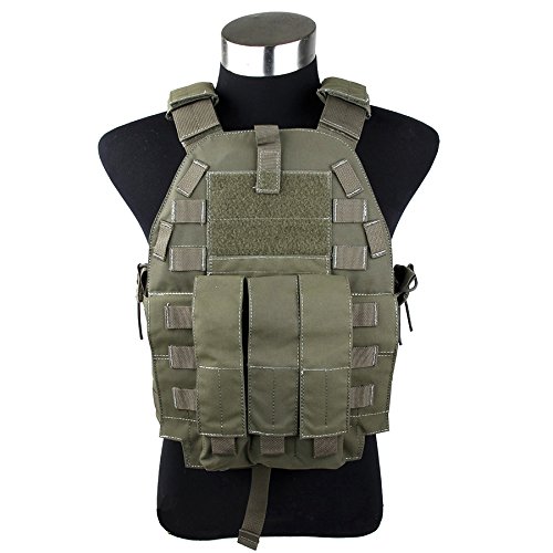 Amazon | TMC 94K MP7 プレートキャリア レンジャーグリーン