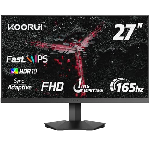 Amazon.co.jp: KOORUI ゲーミングモニター モニター 27インチ FHD
