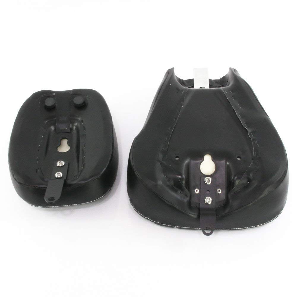 Amazon | YIBO スポーツスター シート ブラック ダイヤモンド ステッチ