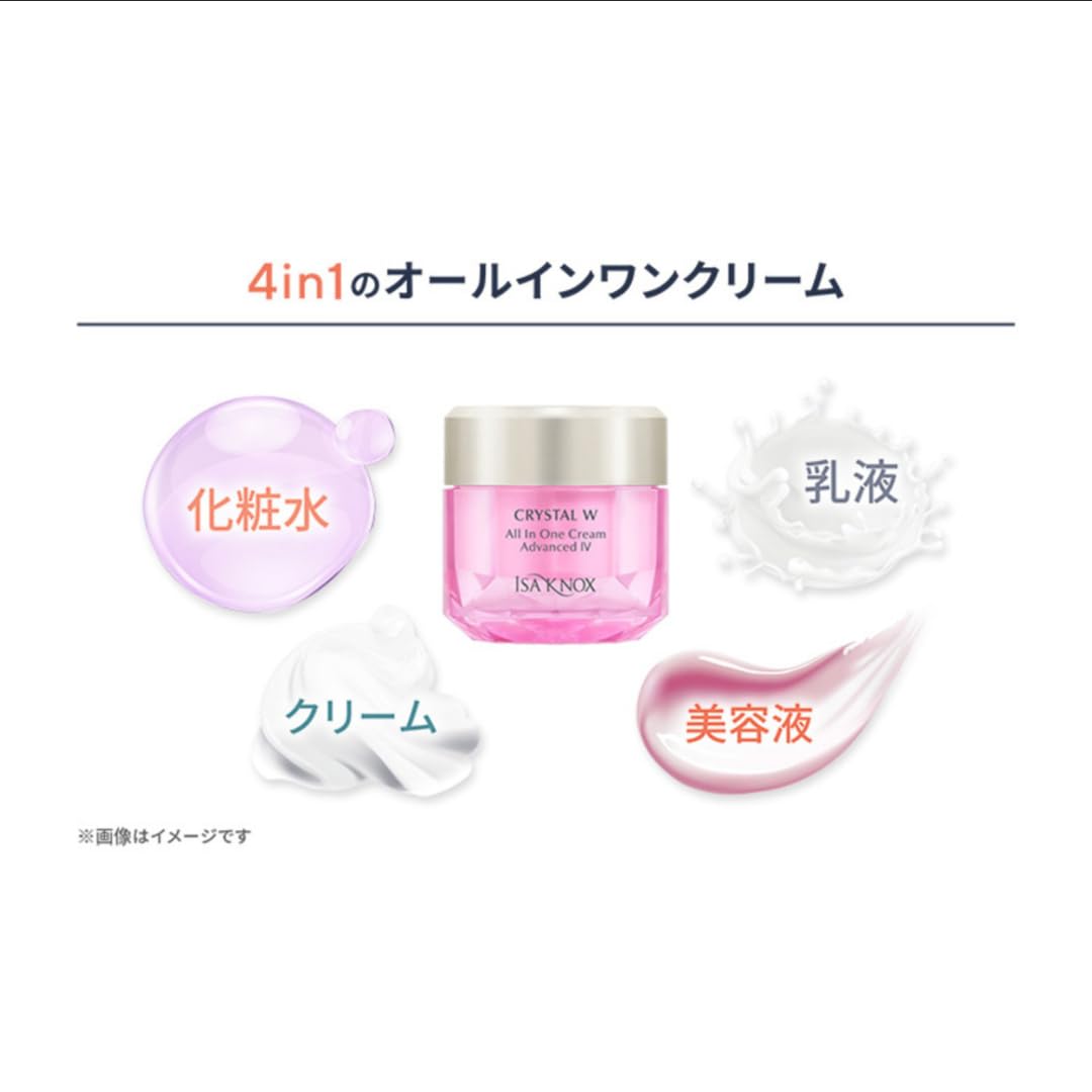 Amazon.co.jp: Izanox Crystal W All-in-One Cream Advanced 1.7 fl oz