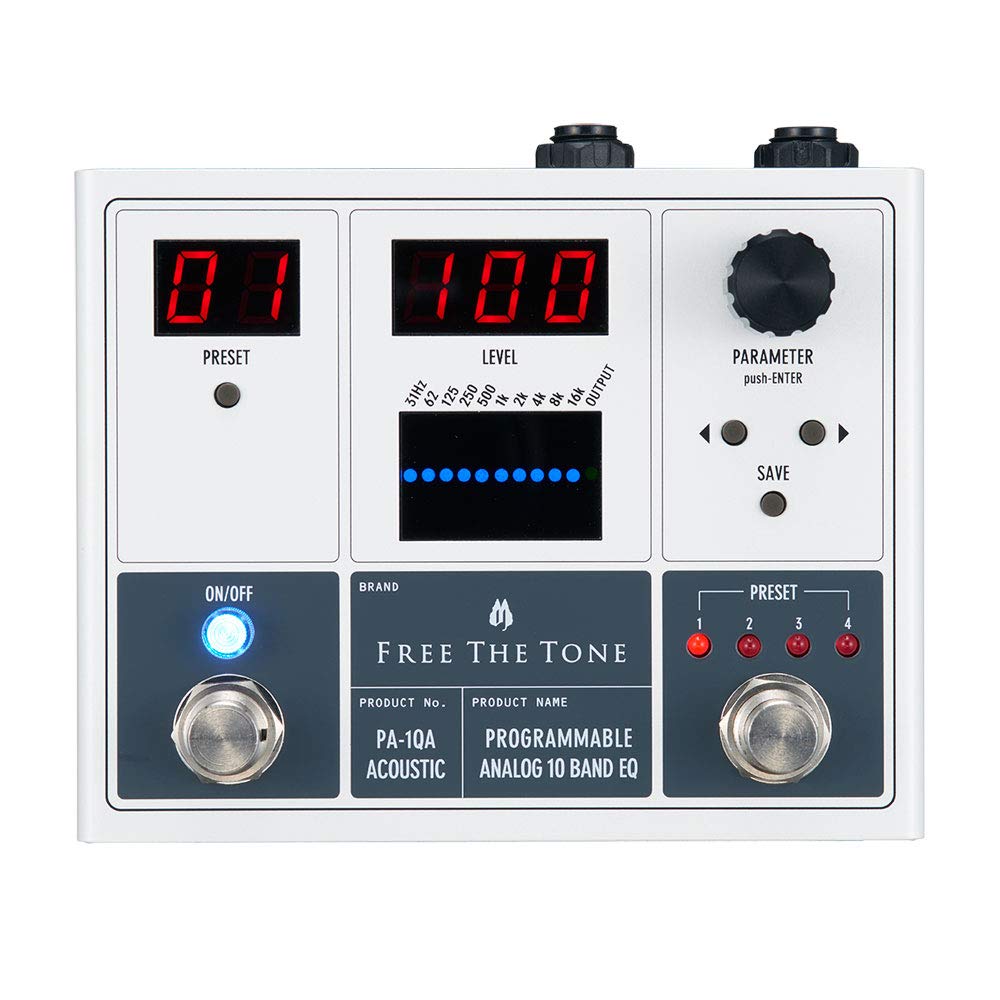 Amazon | Free The Tone PA-1QA PROGRAMMABLE ANALOG 10 BAND EQ