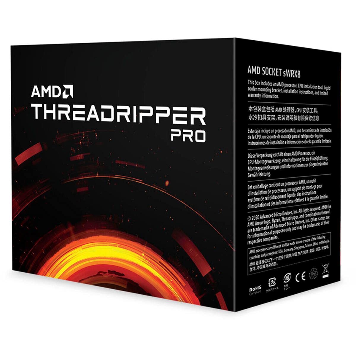 AMD Ryzen Threadripper PRO 3955WX 16-core, 32-Thread Desktop