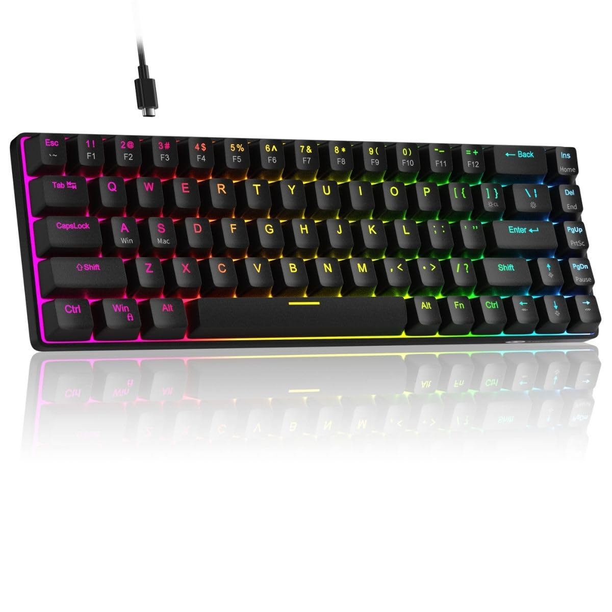 HM61Z ラピッドトリガー ゲーミングキーボード Amazon | e元素 Hz-61