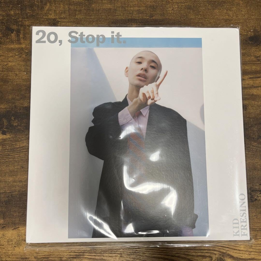 Amazon.co.jp: KID FRESINO 20,Stop it. アナログ盤 LP レコード