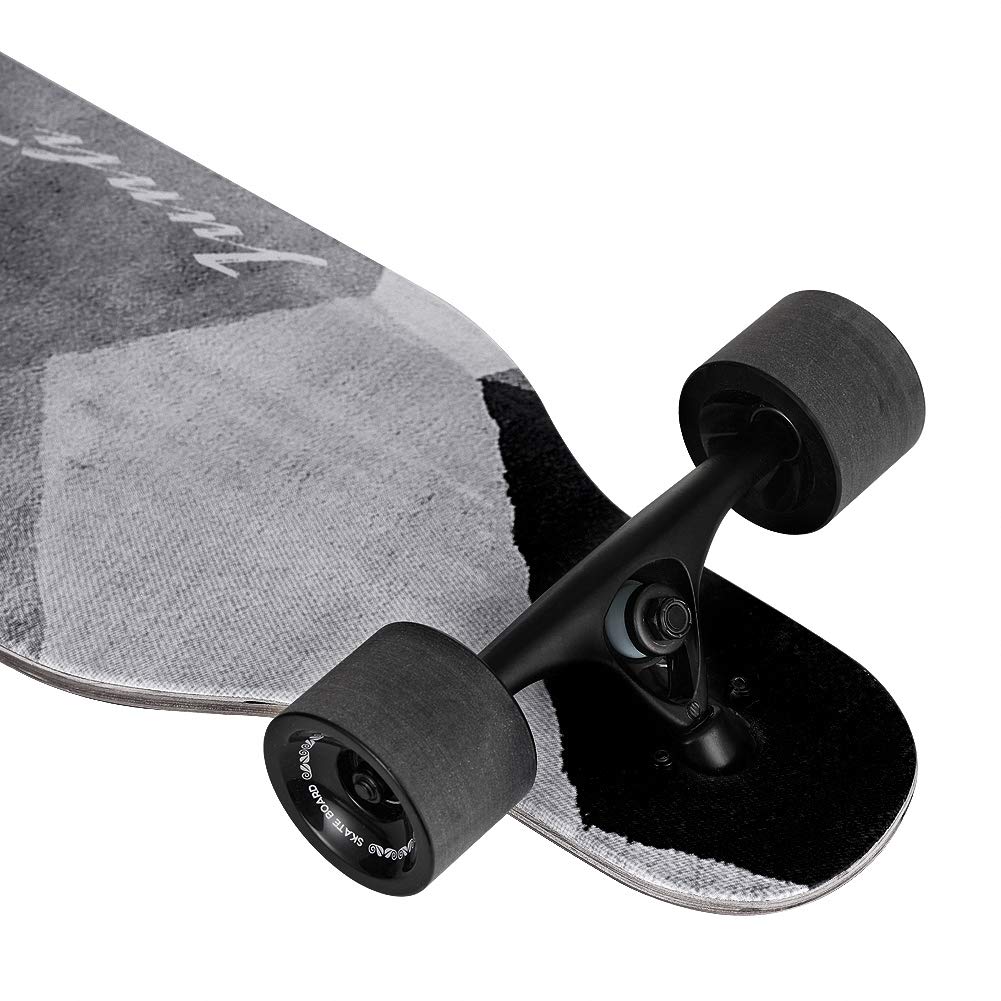 Amazon | Junli 41インチ フリーライド スケートボード ロングボード