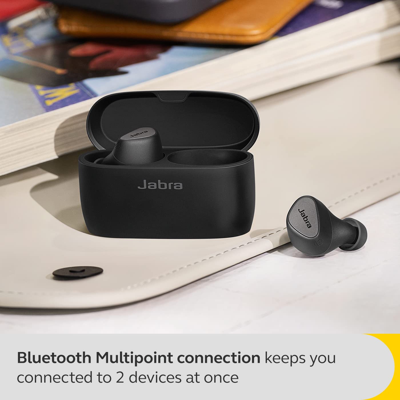 Amazon.com: Jabra Elite 5 - Titanium Black True Wireless Earbuds