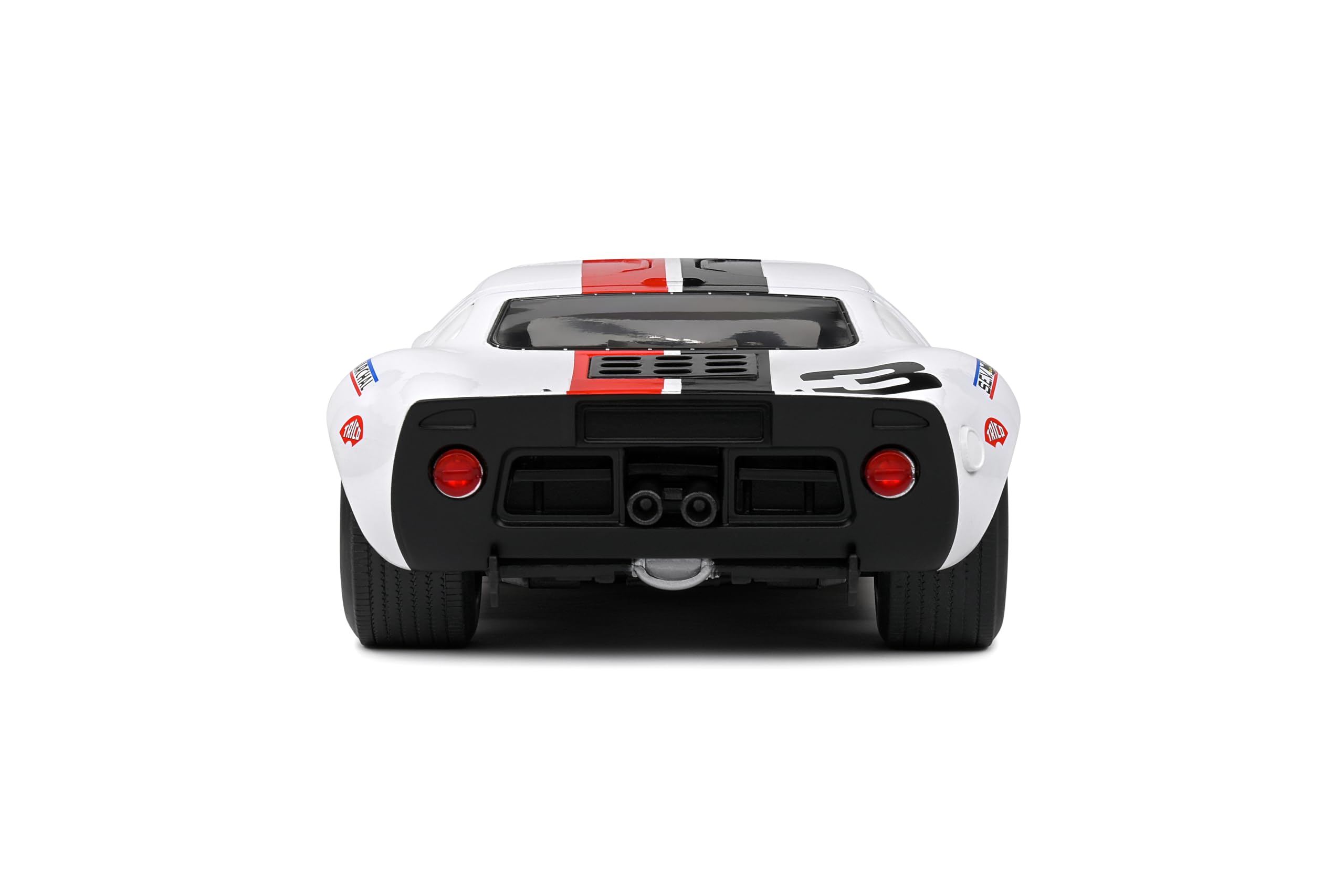 Amazon.com: Solido 1:18 GT40 MK.1 ERIC Dean Design White 2015