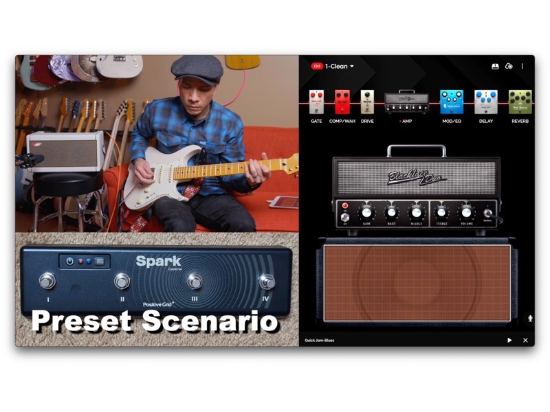 Amazon | Positive Grid Spark Control ギター用 Bluetooth ワイヤレス
