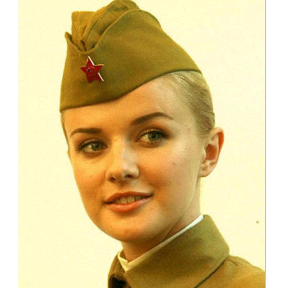 Amazon.co.jp: Yiteng ソビエト軍 帽子 ソ連 略帽 赤軍 レッドスター